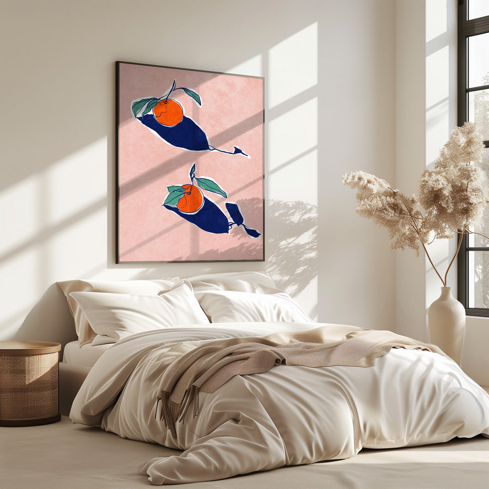 Abstract Oranges | Poster