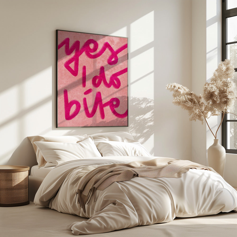 Yes I do bite | Poster