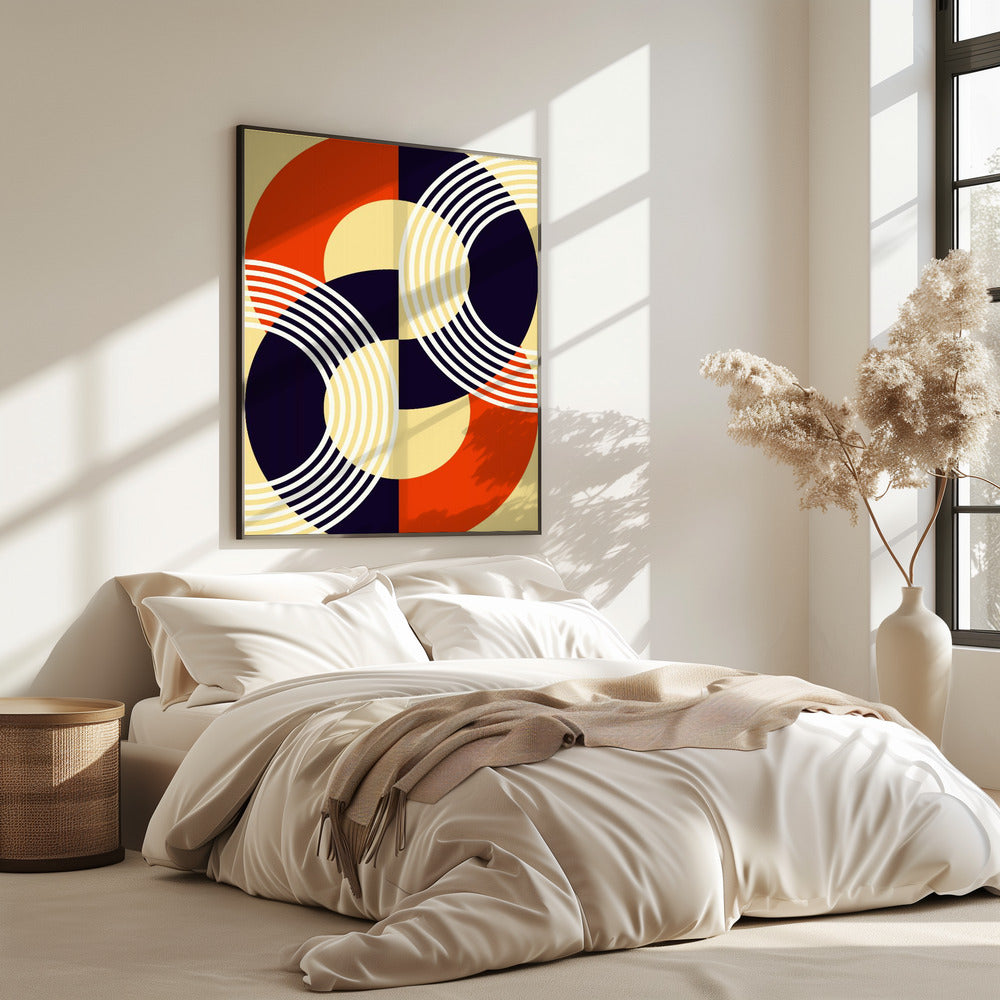 Verweven cirkels | Poster