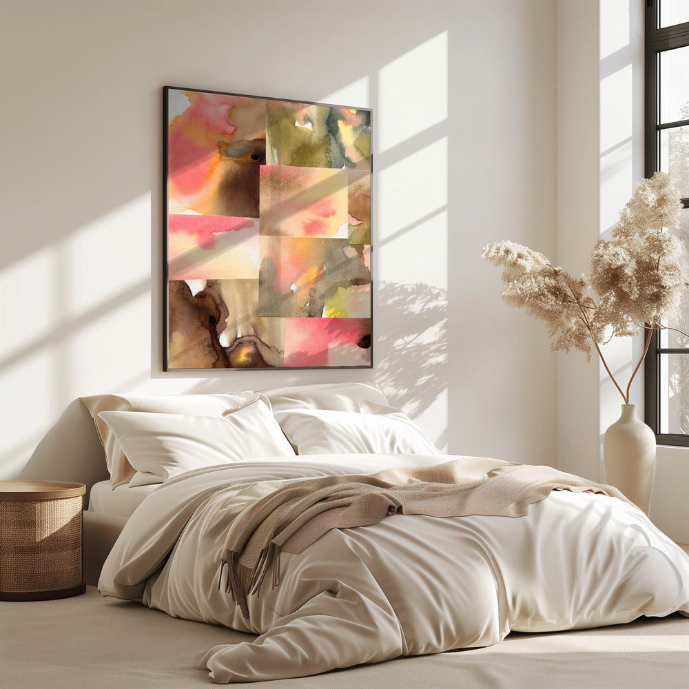 Abstracte compositie 5 | Poster
