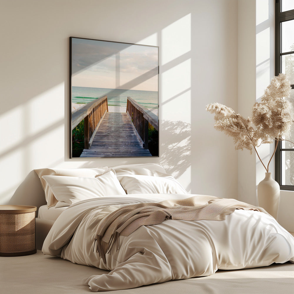 Pastel Oceaan Zonsondergang VIII | Poster
