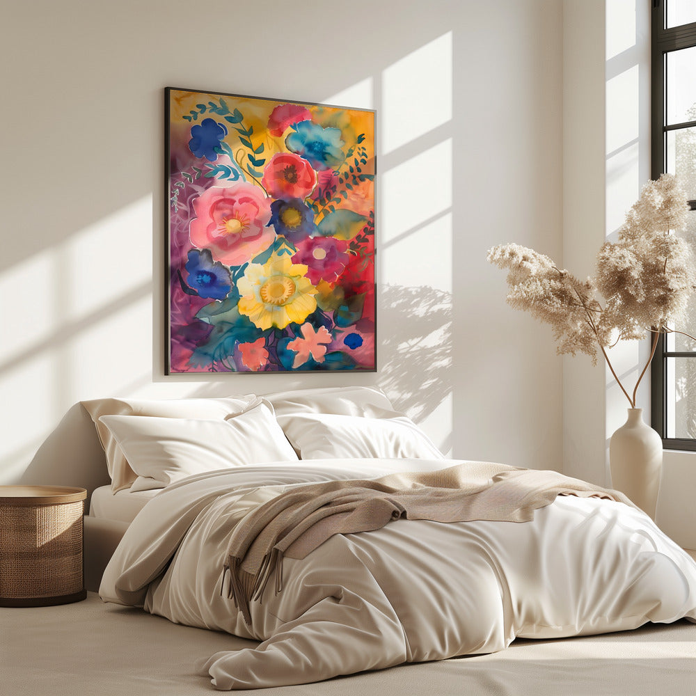 Watercolor Floral No. 6 | Poster