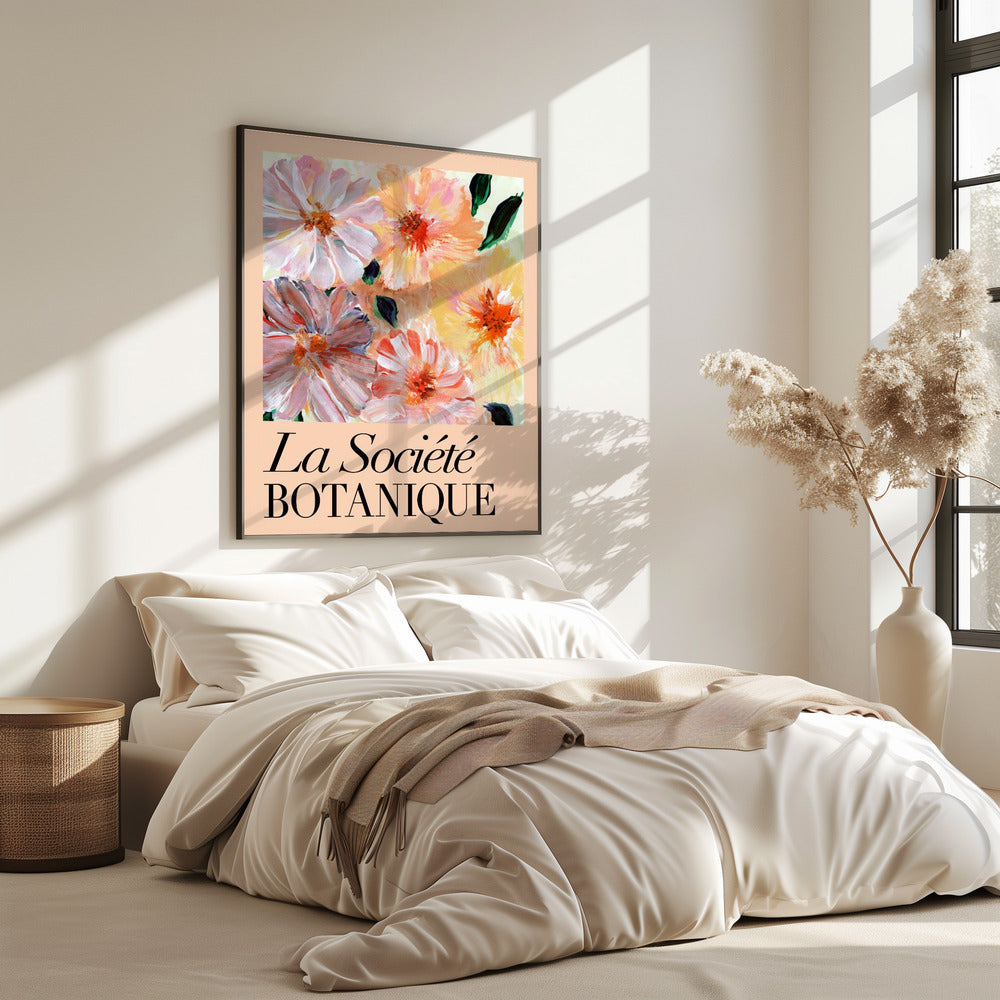 La Société Botanique Perzikbloemen | Poster