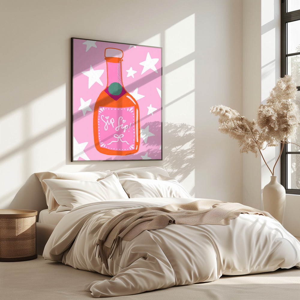 Sterren en slokjes | Poster