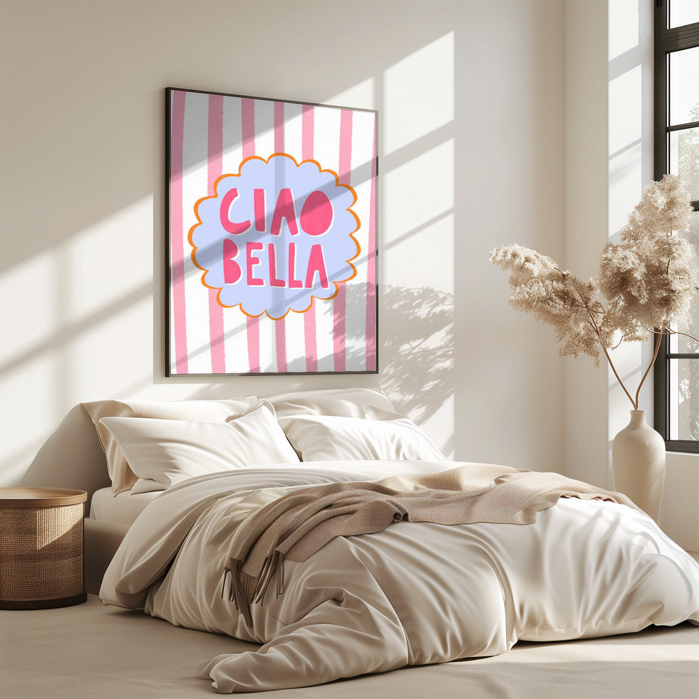 Pink Greetings | Poster