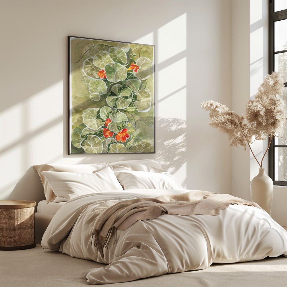 Oost-Indische kers wandtapijt | Poster