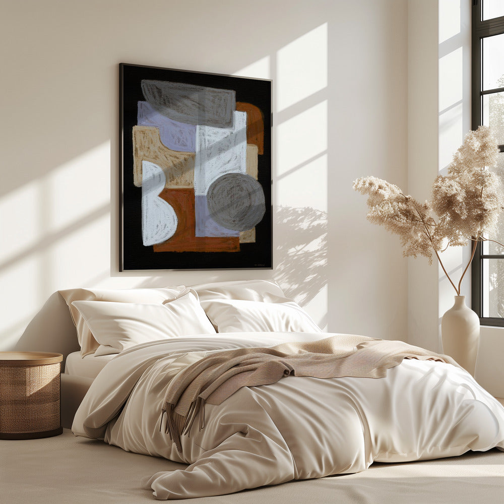 Chalks and Shapes 5 | Poster