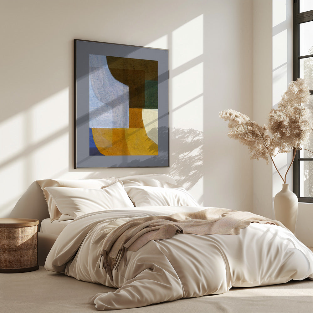 Chalks and Shapes 8 | Poster