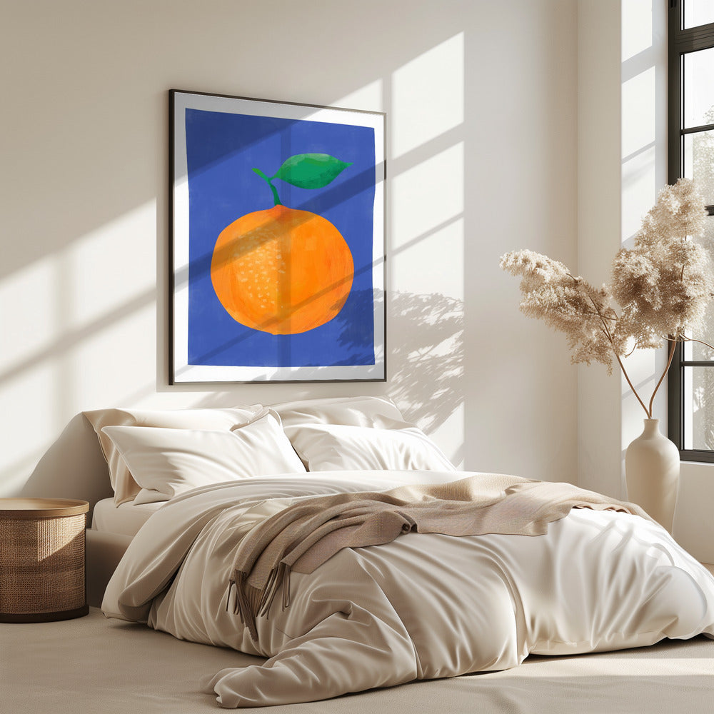 Levendig oranje fruit | Poster