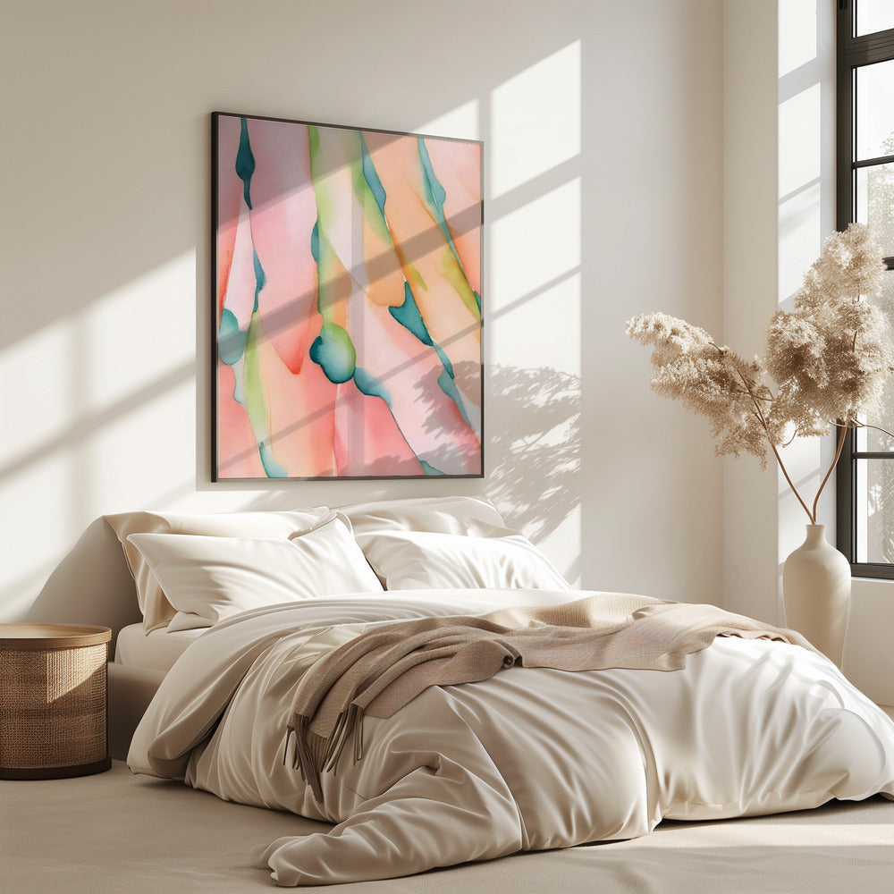 Blush Feathers | Poster