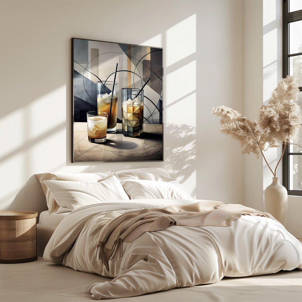 Cubist Cocktails | Poster