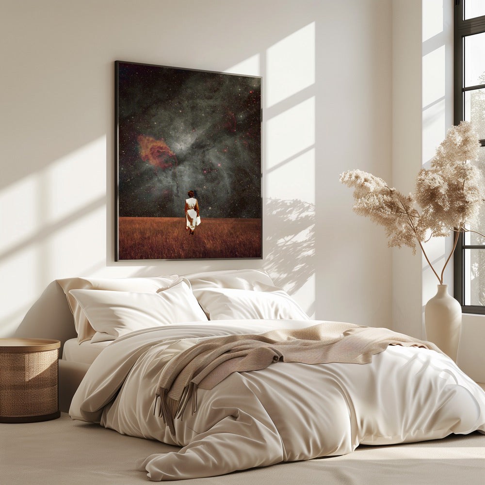 Volg mij door Frank Moth | Poster