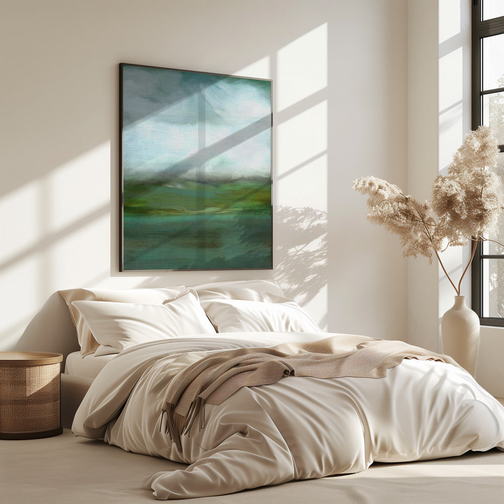 Ruwe Zee Olie Paneel 1 | Poster