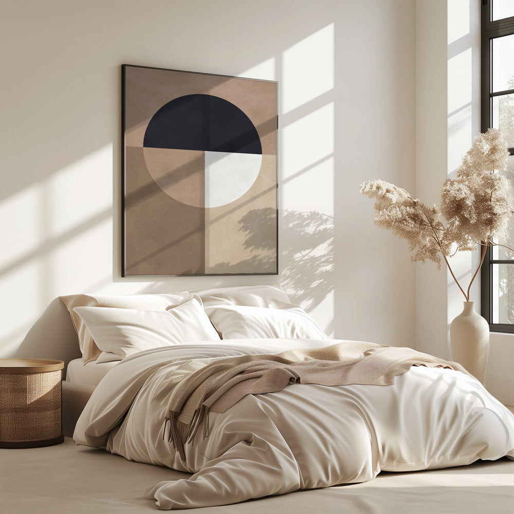 Brown geometry 7 | Poster