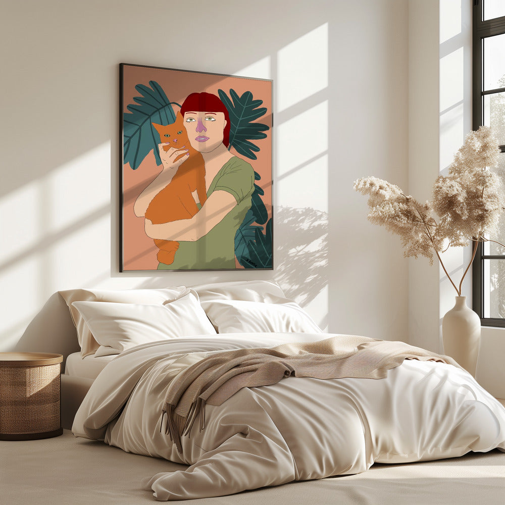 Cat lady | Poster