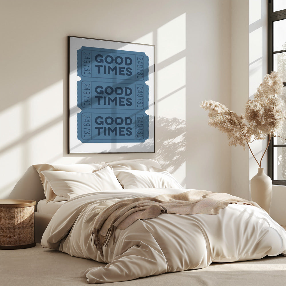 Blauwe Goede Tijden | Poster