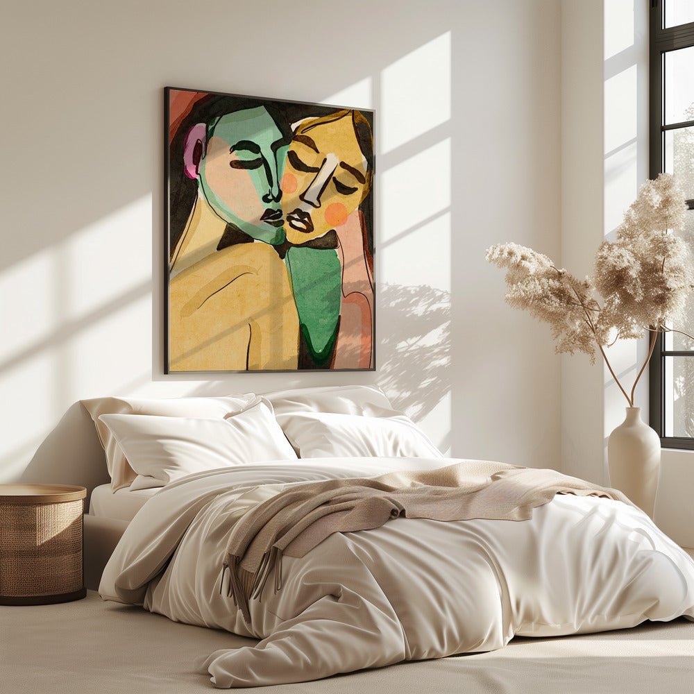Omhelzing van zielen | Poster