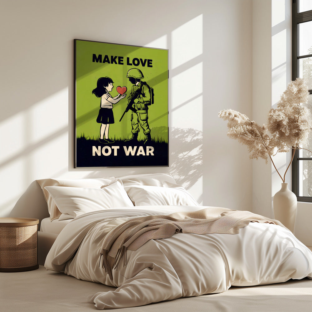 Make Love Not War | Poster