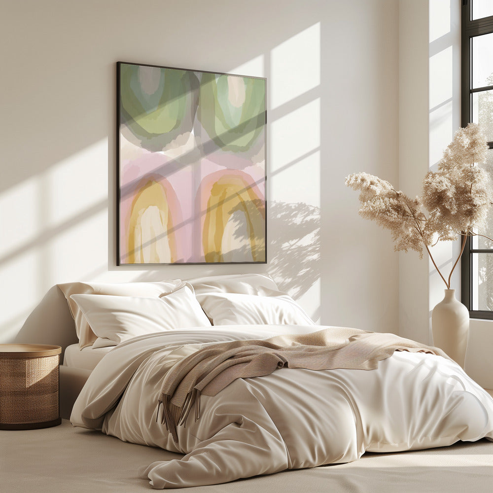 Aquarel Pastel Abstract | Poster