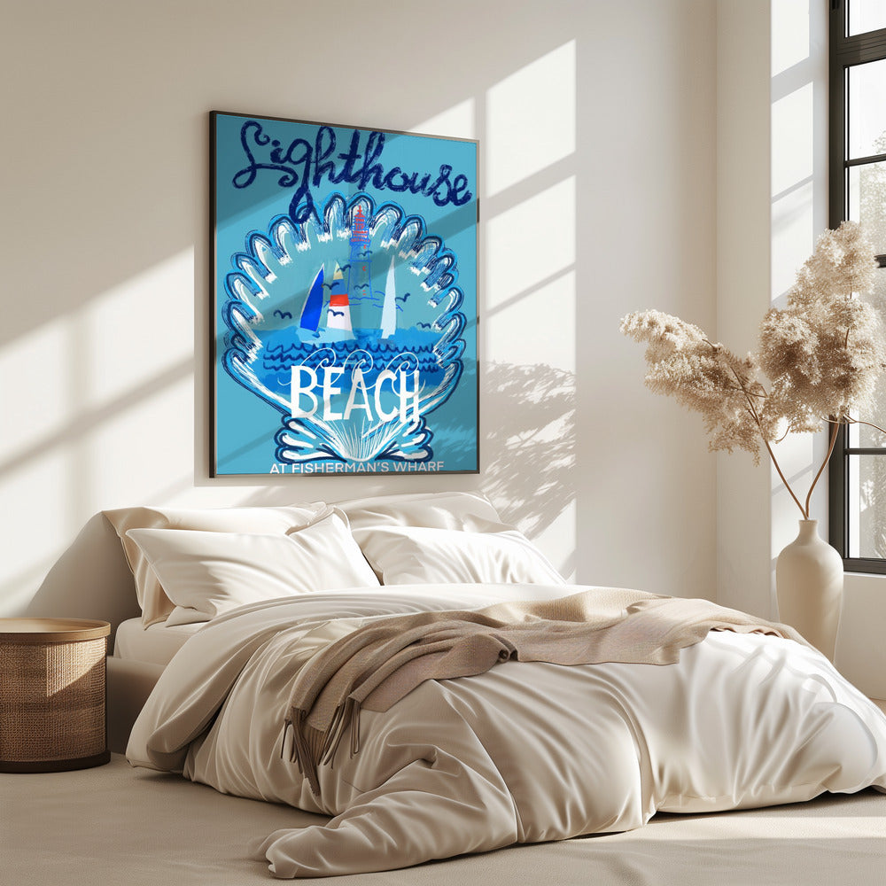 Vuurtorenstrand Poster 2 | Poster