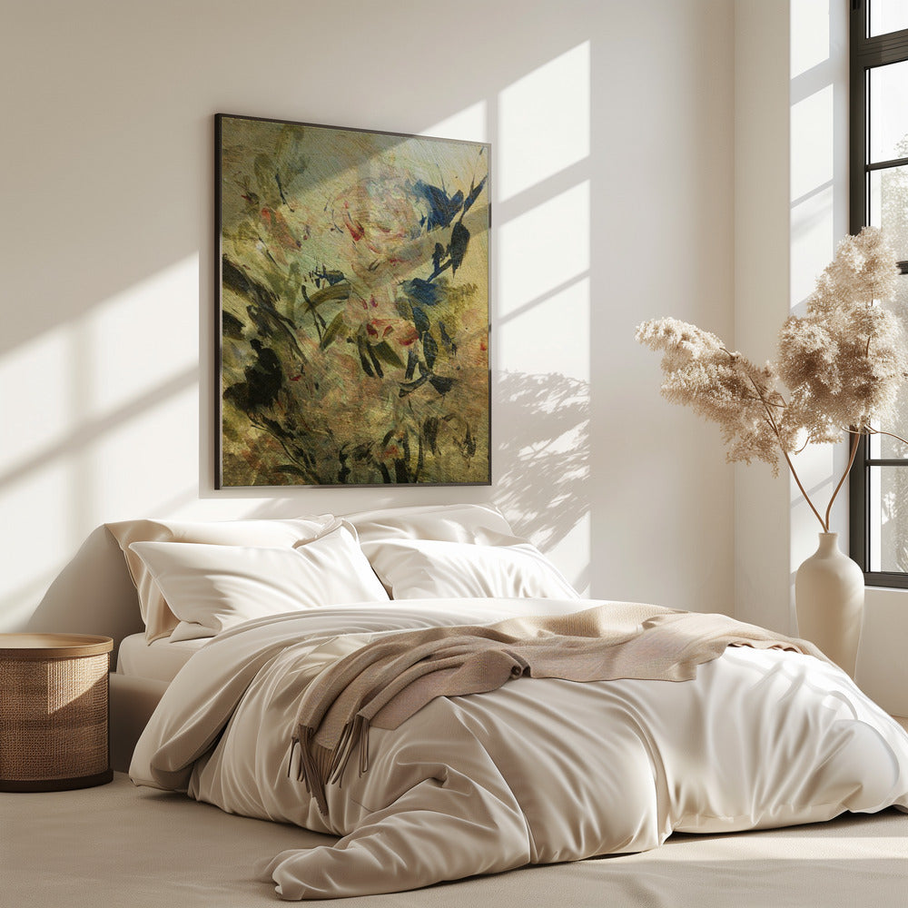 Vintage bloemen | Poster