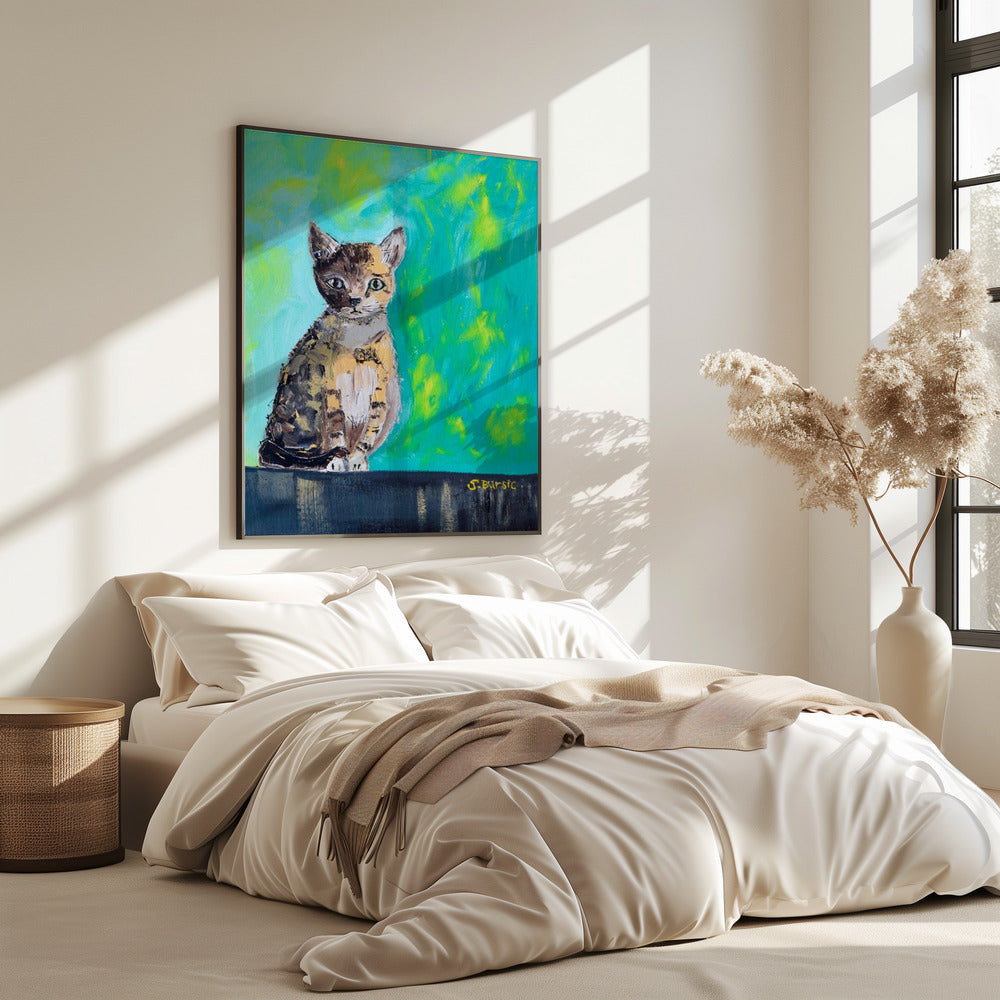 Kitten Waiting | Poster