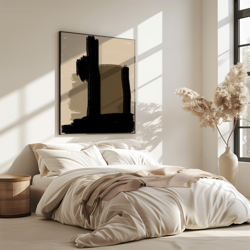 Schaduwen en aarde | Poster