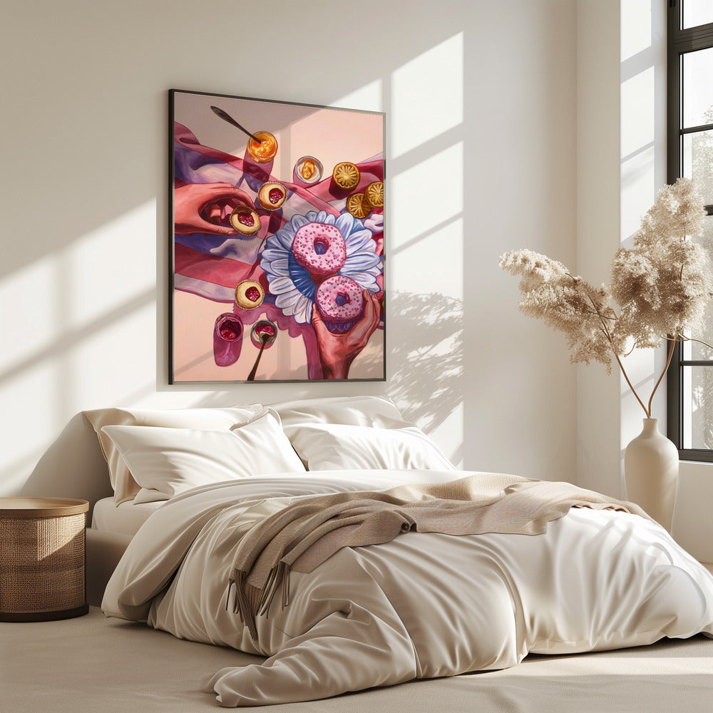 Op woensdag eten wij roze | Poster