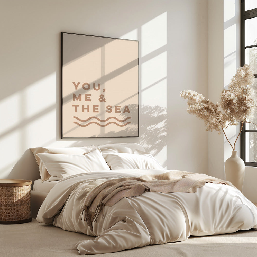 Jij, ik en de zee (zand) | Poster