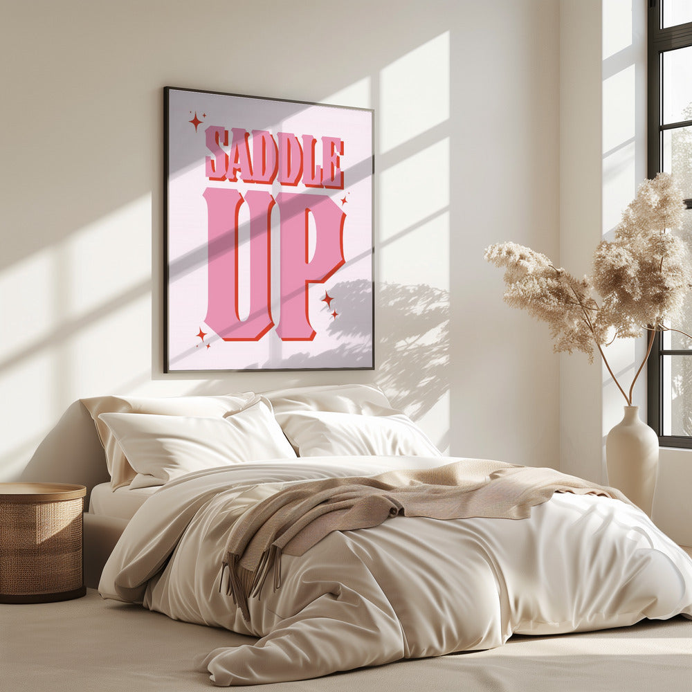 Zadel op | Poster