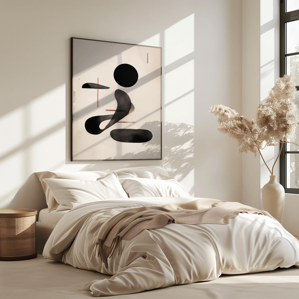 Abstracte stroomvormen | Poster