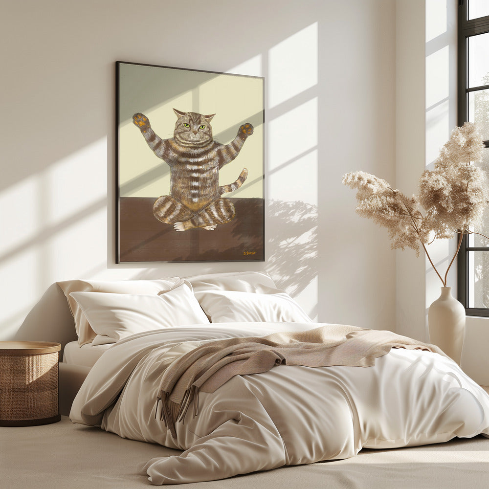 Yoga Cat | Poster