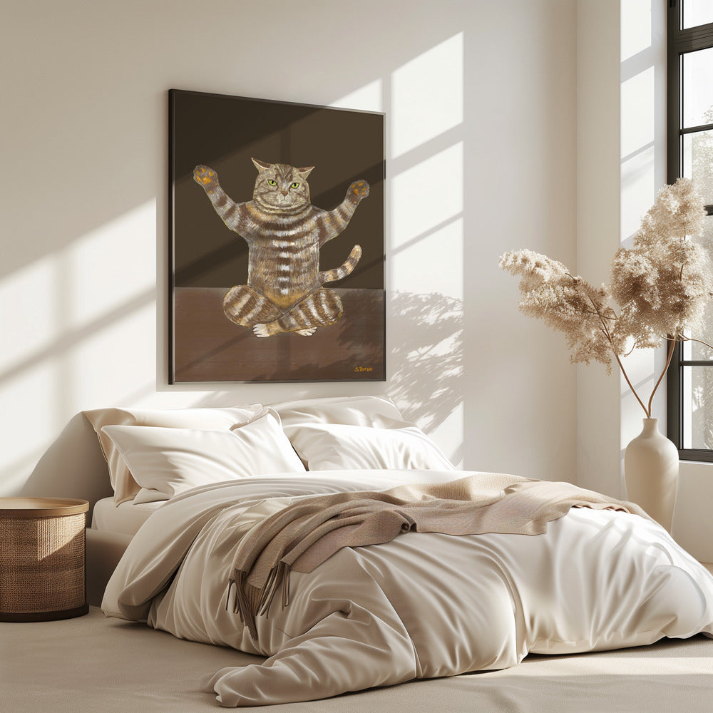 Yoga Cat | Poster