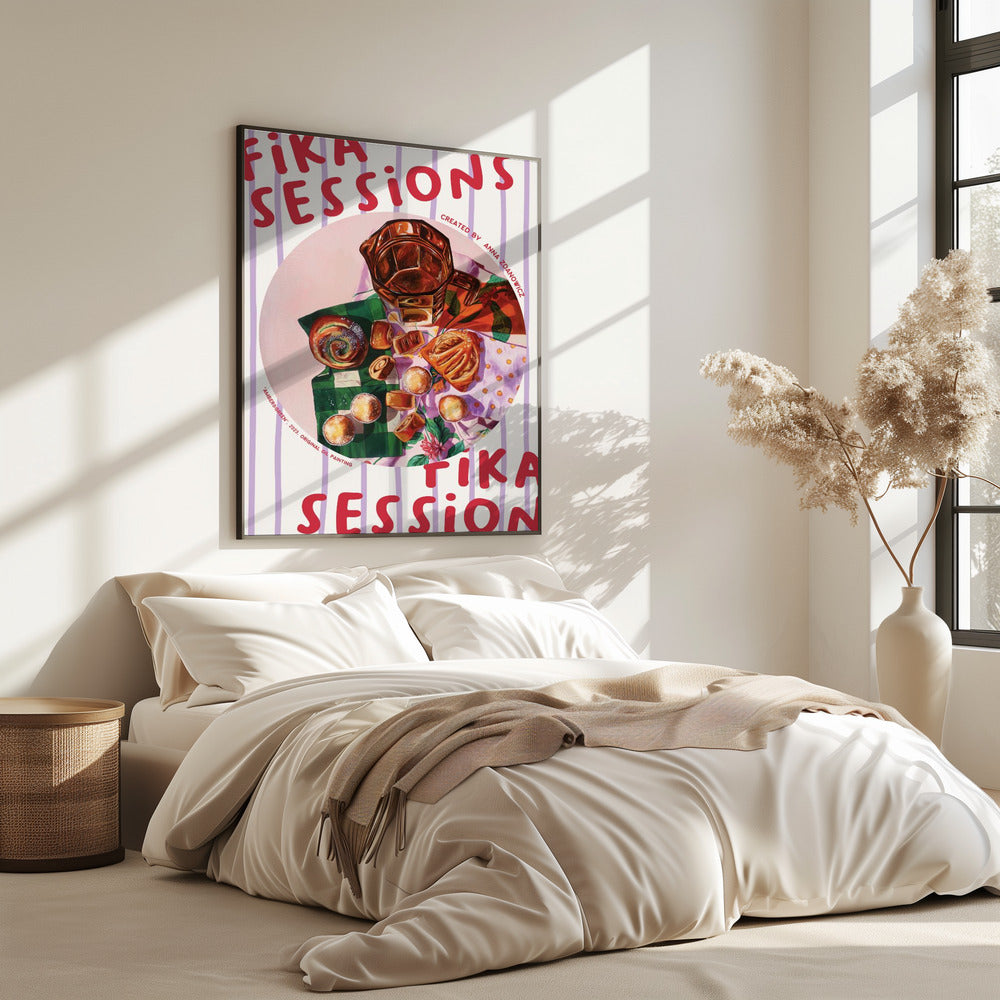 Amber en Groen | Poster