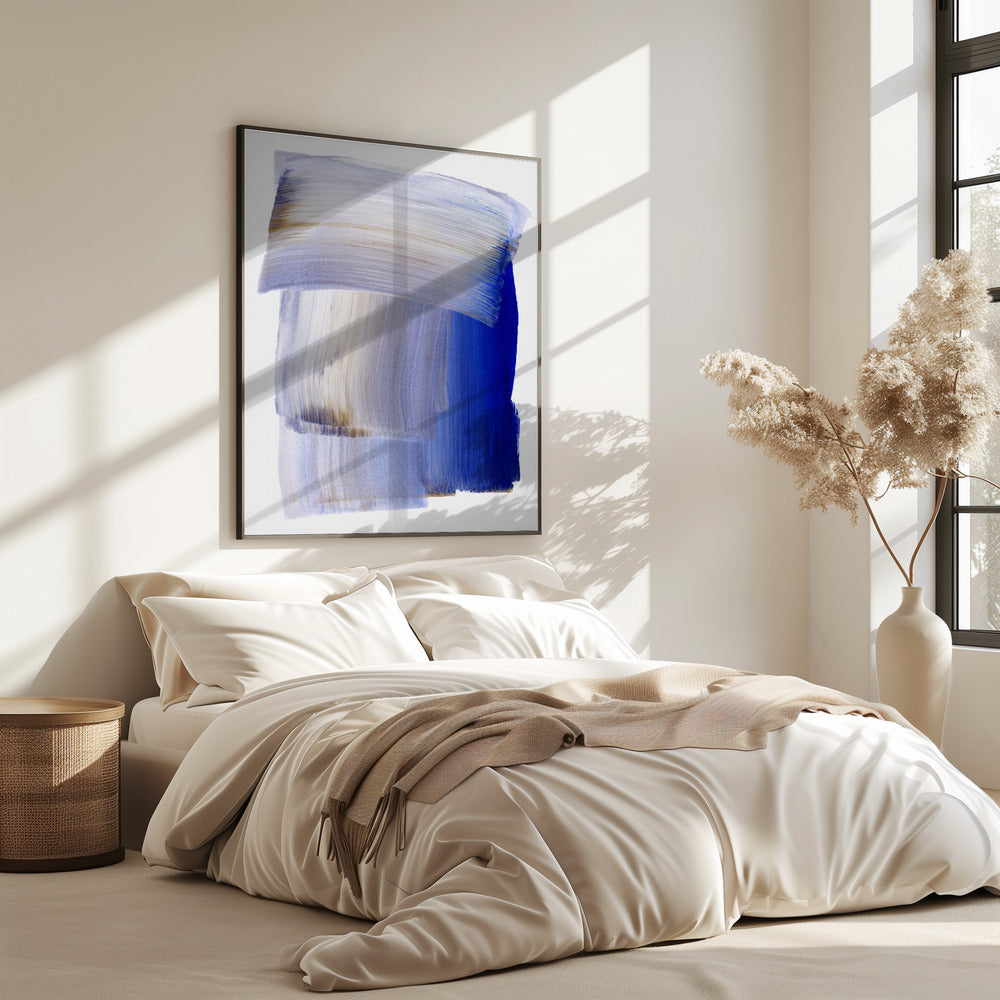 Abstract Brush Strokes 100 | Poster