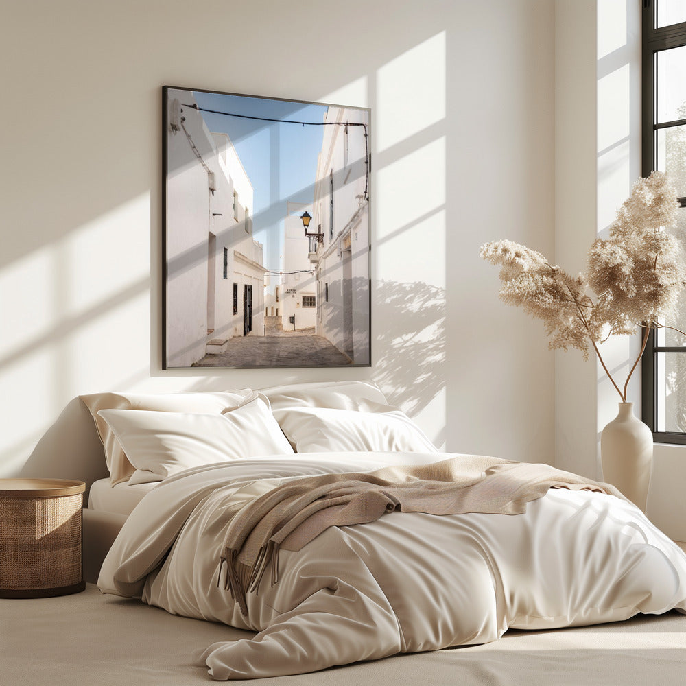 The White town of Vejer de La Frontera | Poster
