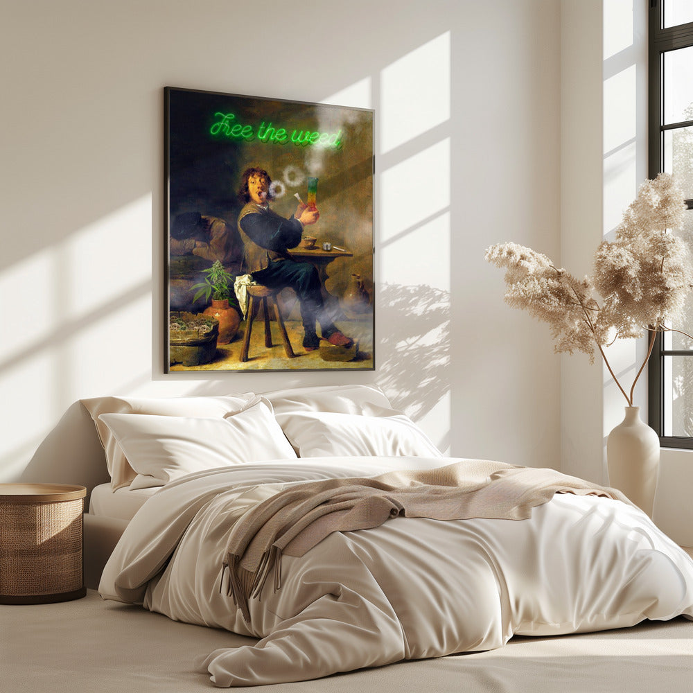 Bevrijd het onkruid | Poster