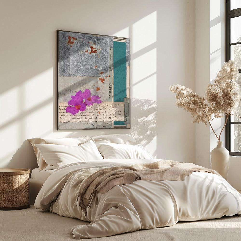 Roze Bloemen II | Poster