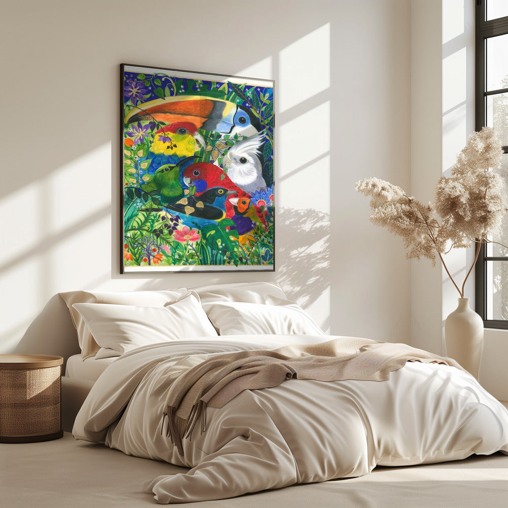 Paradijsvogels | Poster