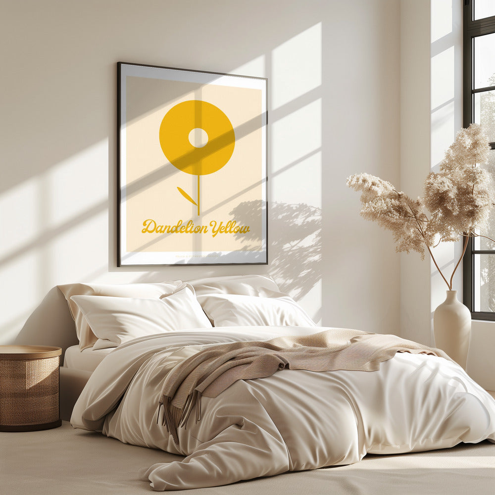 Pandc Paardenbloemgeel Kopie | Poster