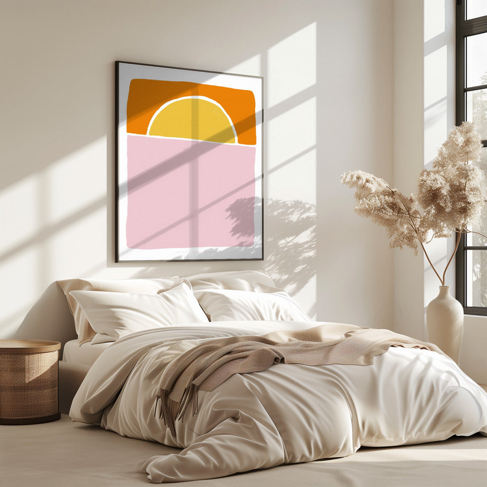 Pandc Zonsondergang Kopie | Poster