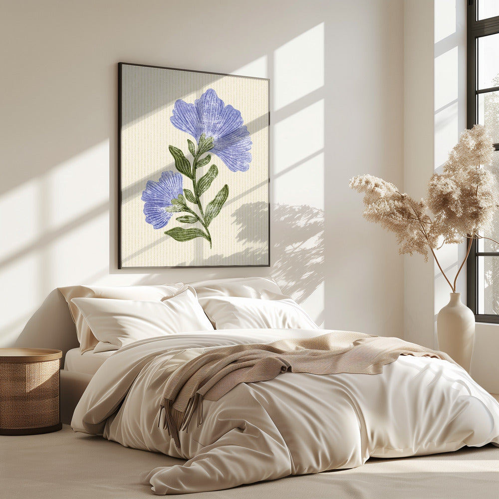 Vintage Bloem | Poster