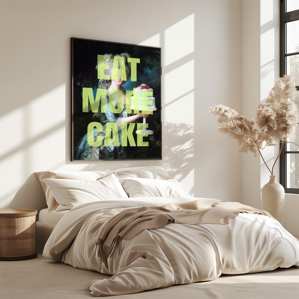 Laat ze taart eten | Poster