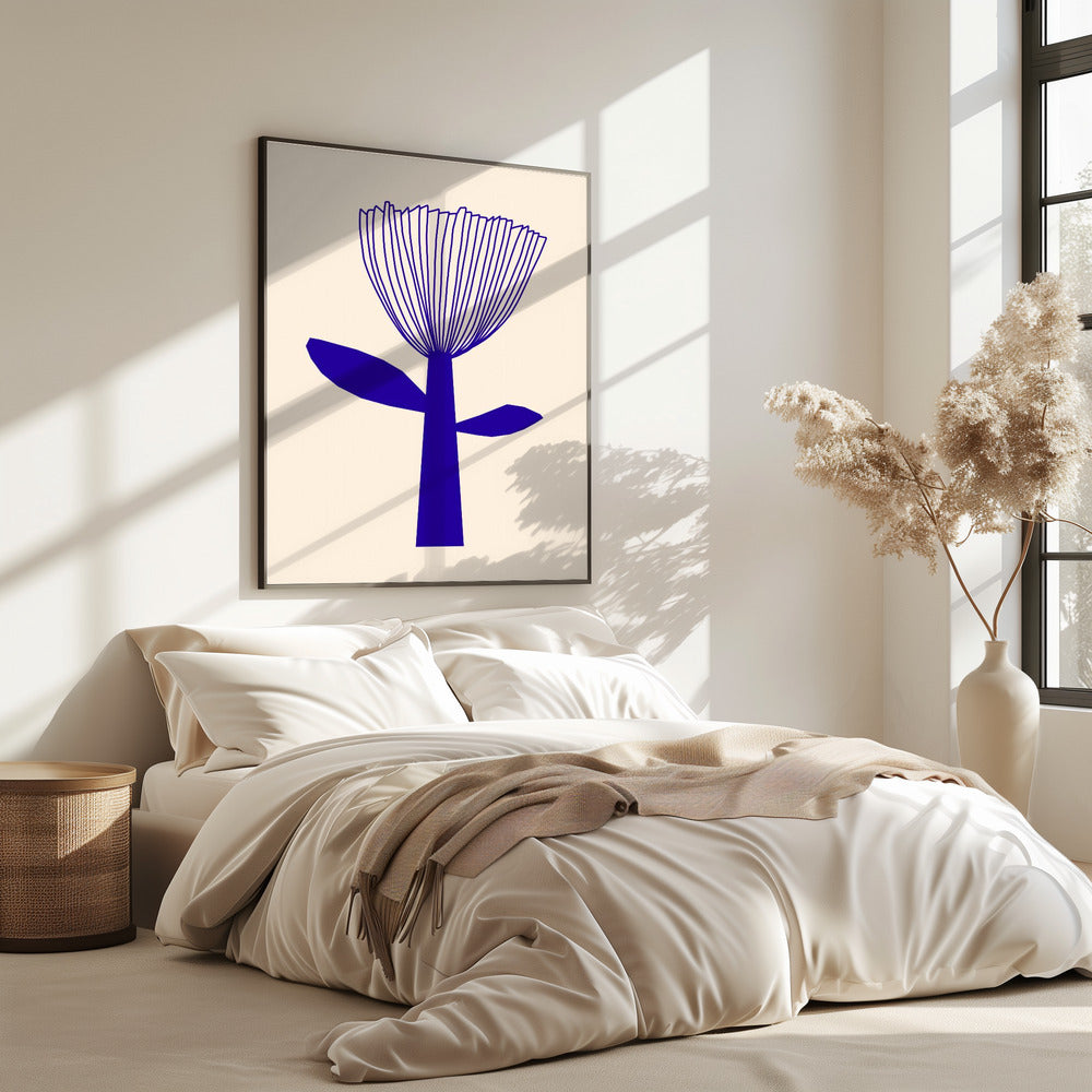 Bloemblauw | Poster
