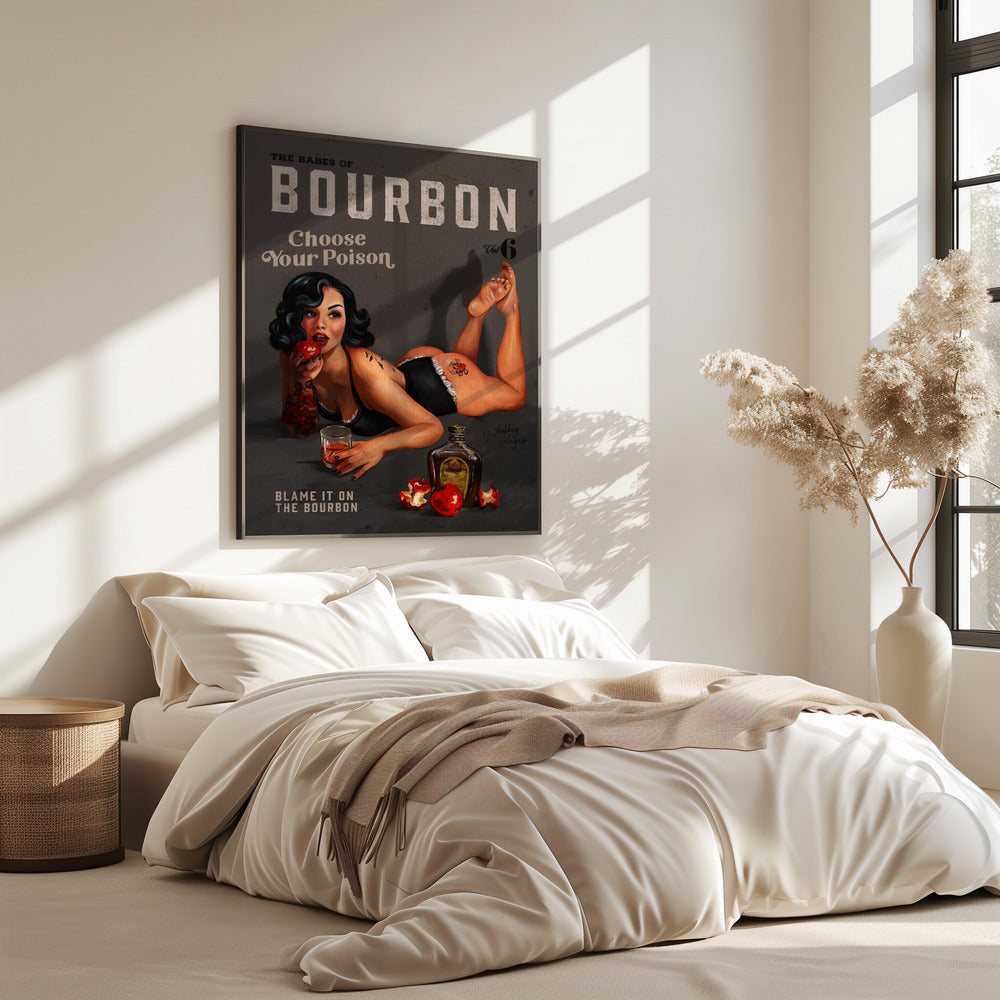 Babes of Bourbon Vol 6 Kies je Poison Sexy Pinup | Poster
