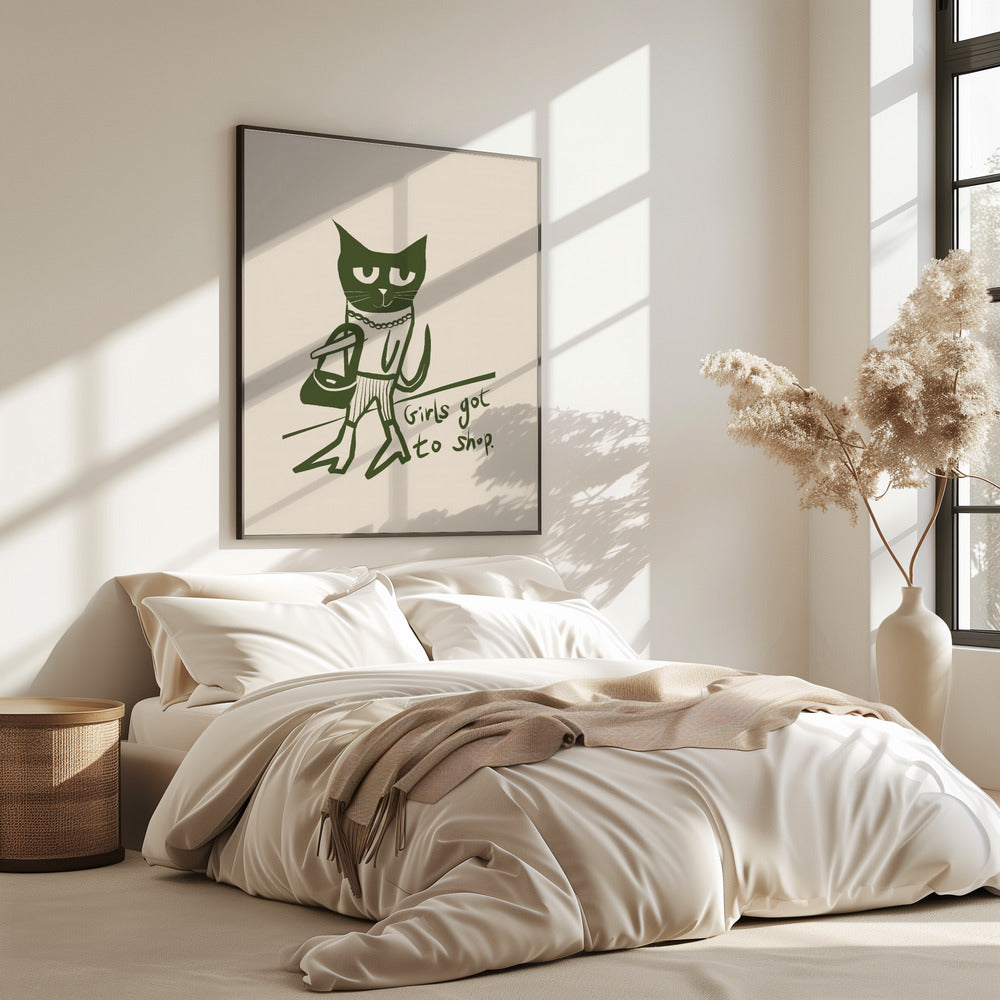 Humor over kattenwinkelen | Poster