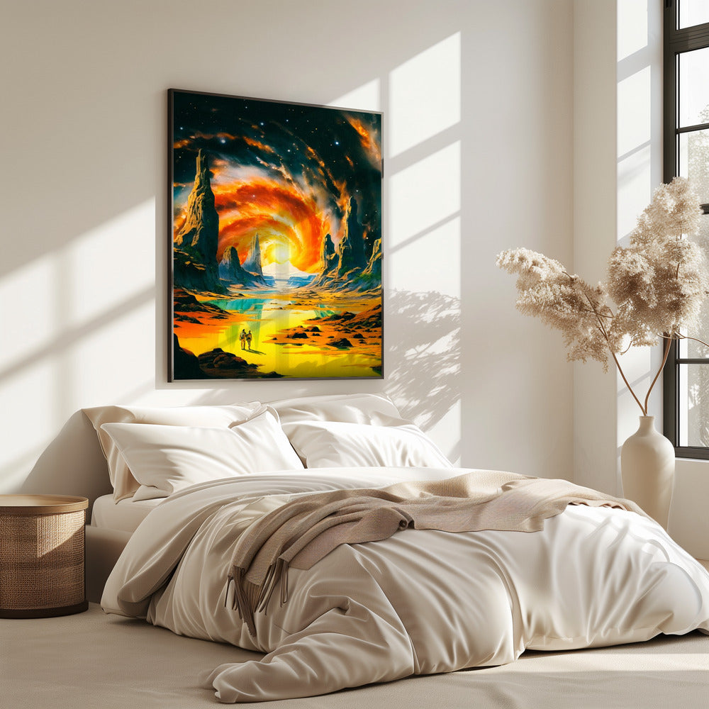 Romantische Ruimtewandeling | Poster