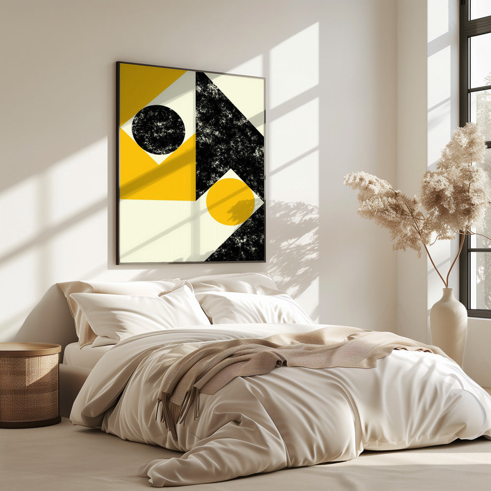 Gedurfde geometrische vormen | Poster