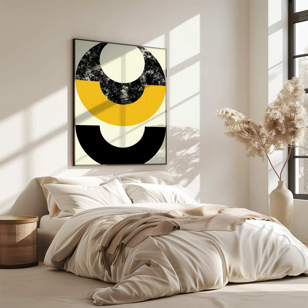 Symmetrische zonsverduistering | Poster