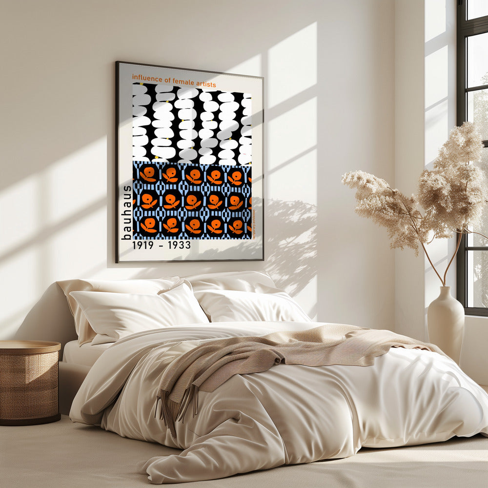 Vrouwelijke Bauhaus-kunstenaars | Poster